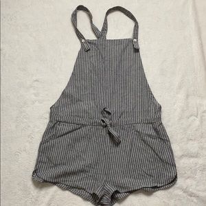 After Market Striped Playsuit Romper